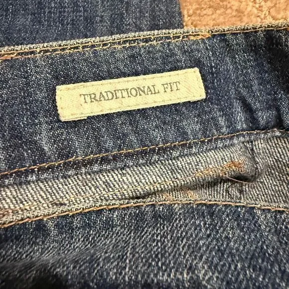 Brunello Cucinelli Men's Designer Made in Italy Blue Denim 100% Cotton Jeans - Picture 4 of 8